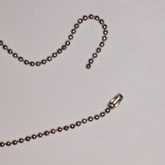 Set of 5 ball chain necklaces, gold color,  new never used. - Picture 3 of 11